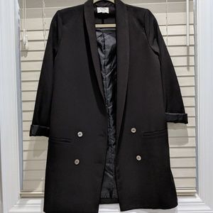 Long blazer coat